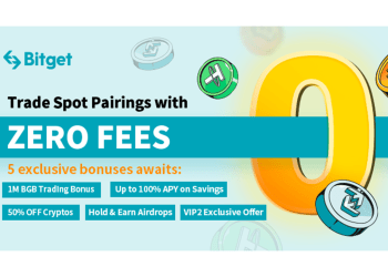 Bitget launches Zero Trading Fee campaign along with 1M BGB prize pool