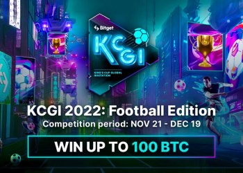 Bitget to launch KCGI 2022: Football Edition, with 100 BTC Prize Pool
