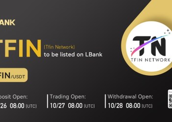 LBank Exchange Will List TFIN NETWORK (TFIN) on October 27, 2022
