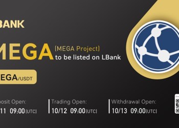 MEGA Project (MEGA) Is Now Available for Trading on LBank Exchange