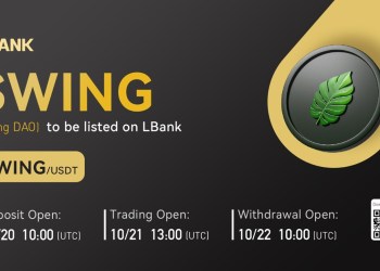 LBank Exchange Will List Swing DAO (SWING) on October 21, 2022