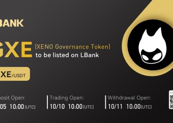 XENO Governance Token (GXE) Is Now Available for Trading on LBank Exchange
