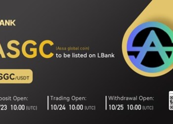 LBank Exchange Will List ASSA GLOBAL COIN (ASGC) on October 24, 2022