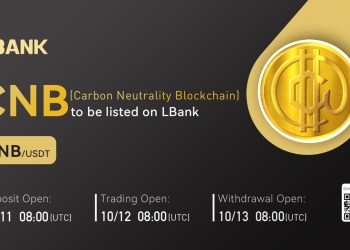 LBank Exchange Will List Carbon Neutrality Blockchain (CNB) on October 12, 2022