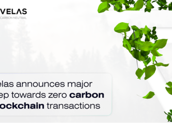 Velas’ takes critical step in the fight against climate change with new carbon reduction innovation