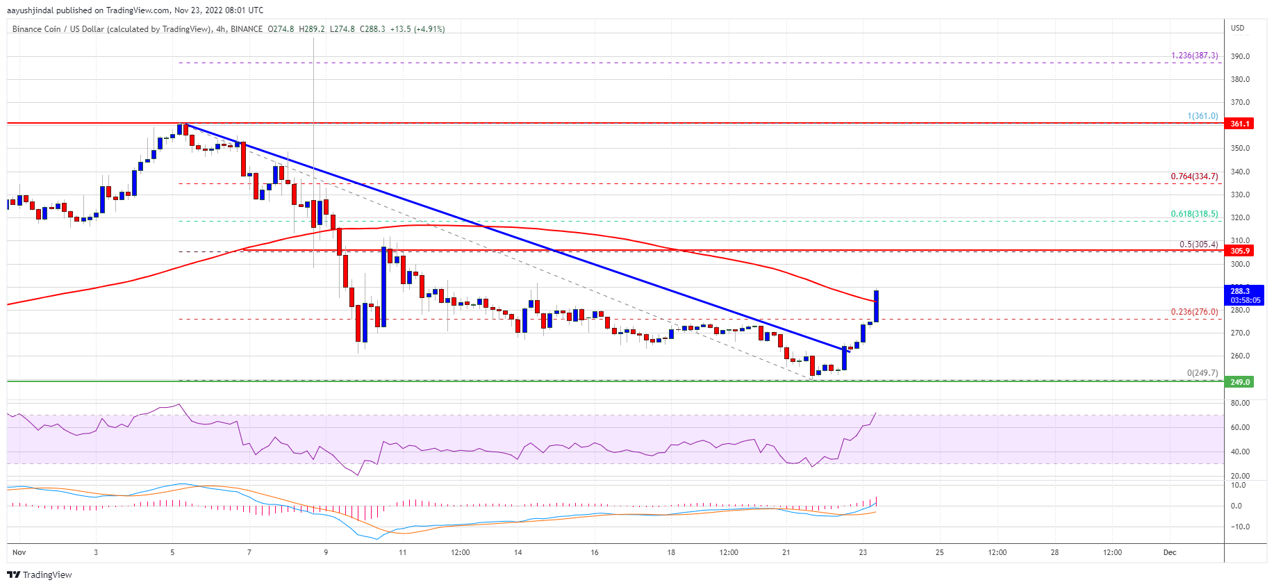 Binance Coin Price 