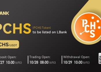 PCHS Token (PCHS) Is Now Available for Trading on LBank Exchange