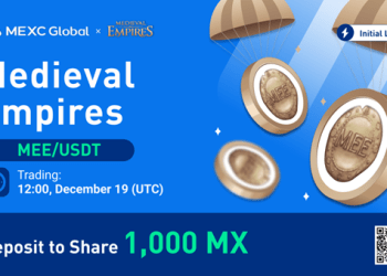 Medieval Empires (MEE) Announces The List on Cryptocurrency Trading Platform MEXC  on December 19