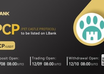 PET CASTLE PROTOCOL (PCP) Is Now Available for Trading on LBank Exchange