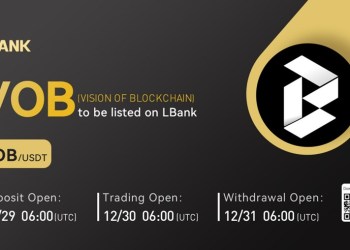 VISION OF BLOCKCHAIN (VOB) Is Now Available for Trading on LBank Exchange