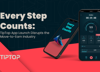 Every Step Counts:  TipTop App Launch Disrupts the Move-to-Earn Industry