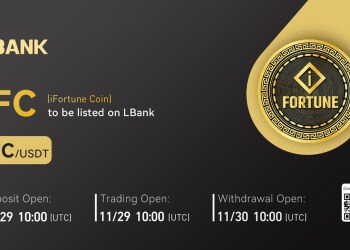 iFortune Coin (IFC) Is Now Available for Trading on LBank Exchange
