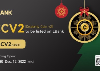 Celebrity Coin v2 (CCV2) Is Now Available for Trading on LBank Exchange