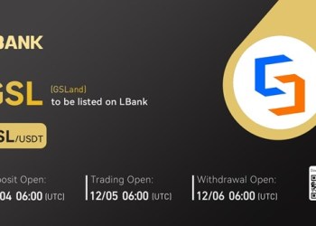 GSLand (GSL) Is Now Available for Trading on LBank Exchange