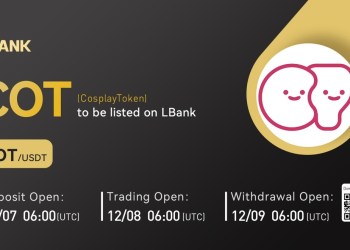 LBank Exchange Will List Cosplay Token (COT) on December 8, 2022