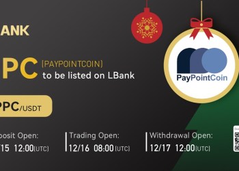 PayPointCoin (PPC) Is Now Available for Trading on LBank Exchange