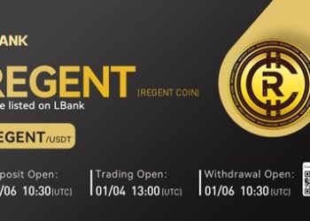 REGENT COIN (REGENT) Is Now Available for Trading on LBank Exchange