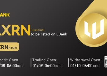 LBank Exchange Will List Luxurion (LXRN) on January 9, 2023