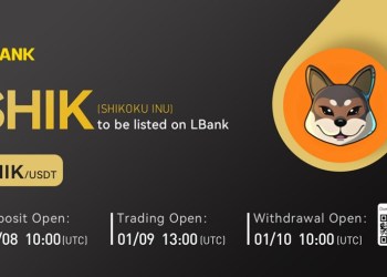 LBank Exchange Will List SHIKOKU INU (SHIK) on January 9, 2023