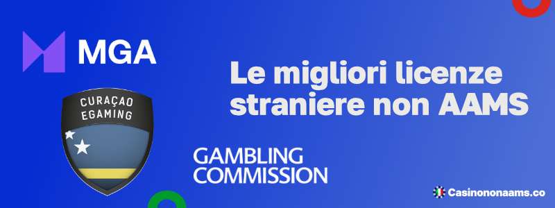 Le migliori licenze straniere non AAMS