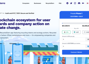 Ecoterra Crosses the $500,000 Milestone in Fundraising: Why Are Investors Rushing to this Groundbreaking Recycle-to-Earn App?
