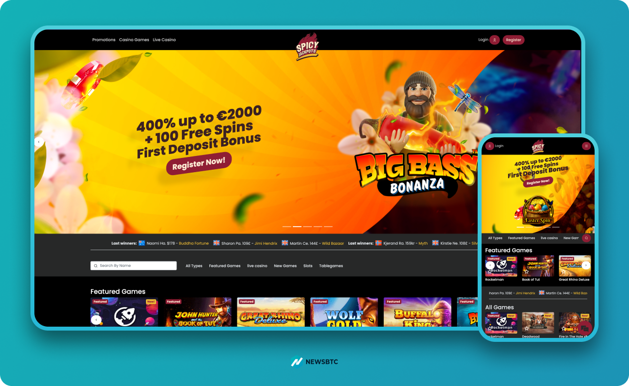 SpicyJackpots Online Casino