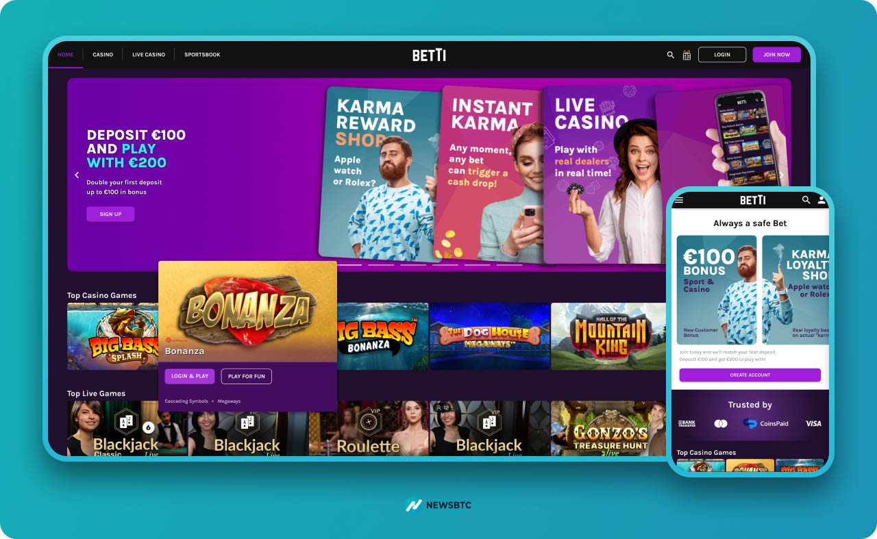 Betti Non Gamstop Casino