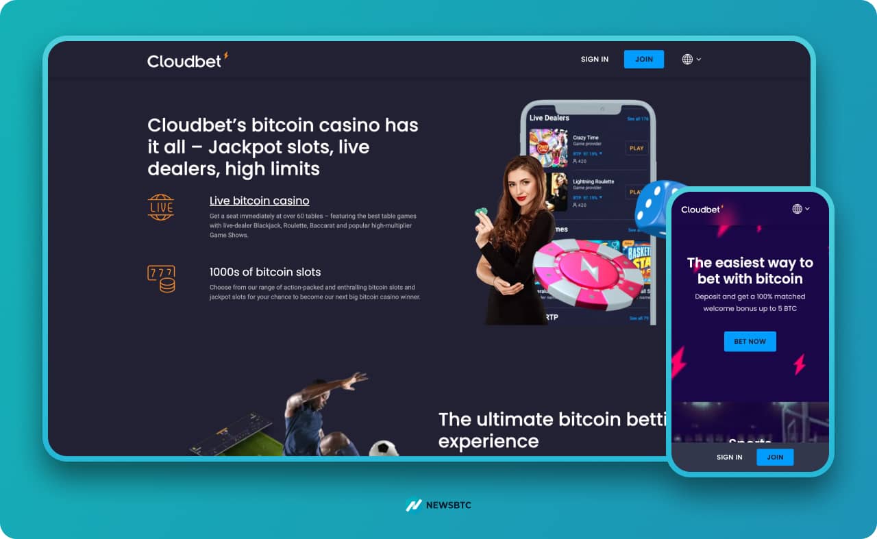 Cloudbet Bitcoin slot Casino