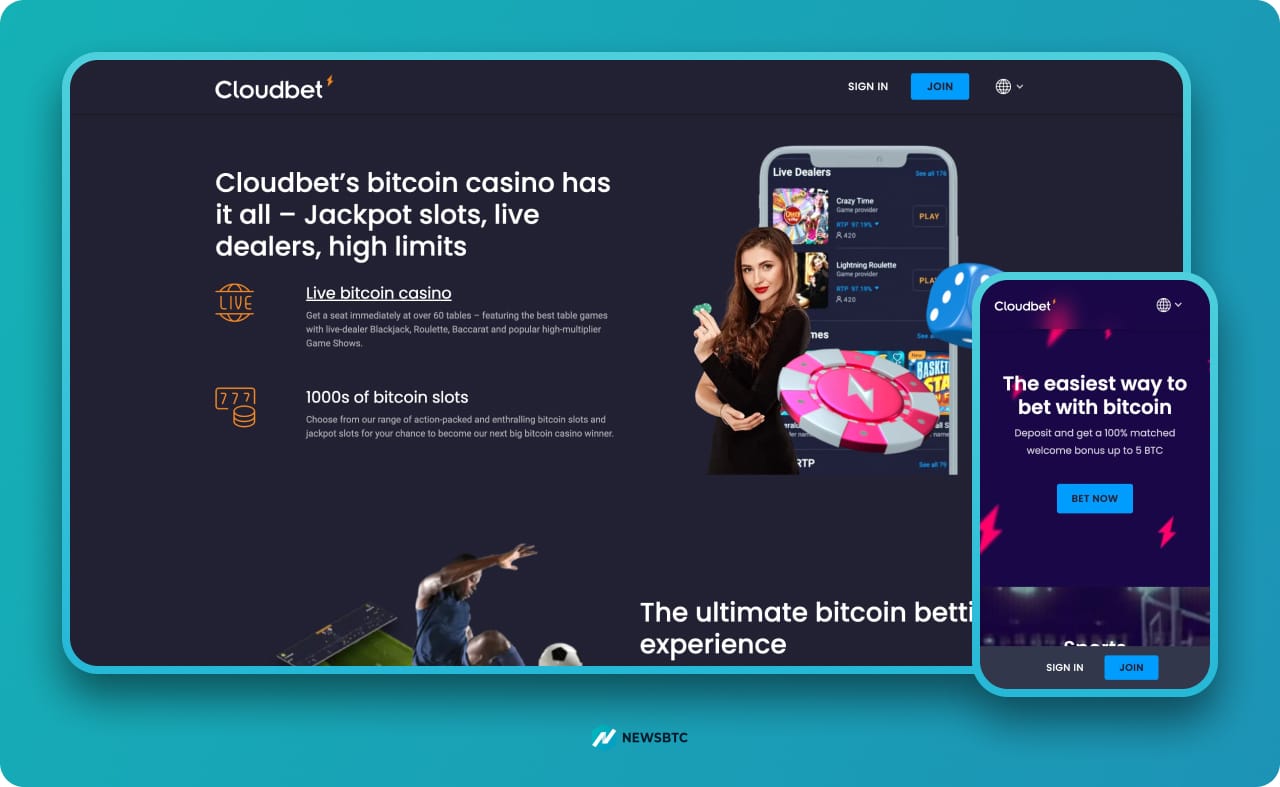 קזינו Cloudbet Ethereum