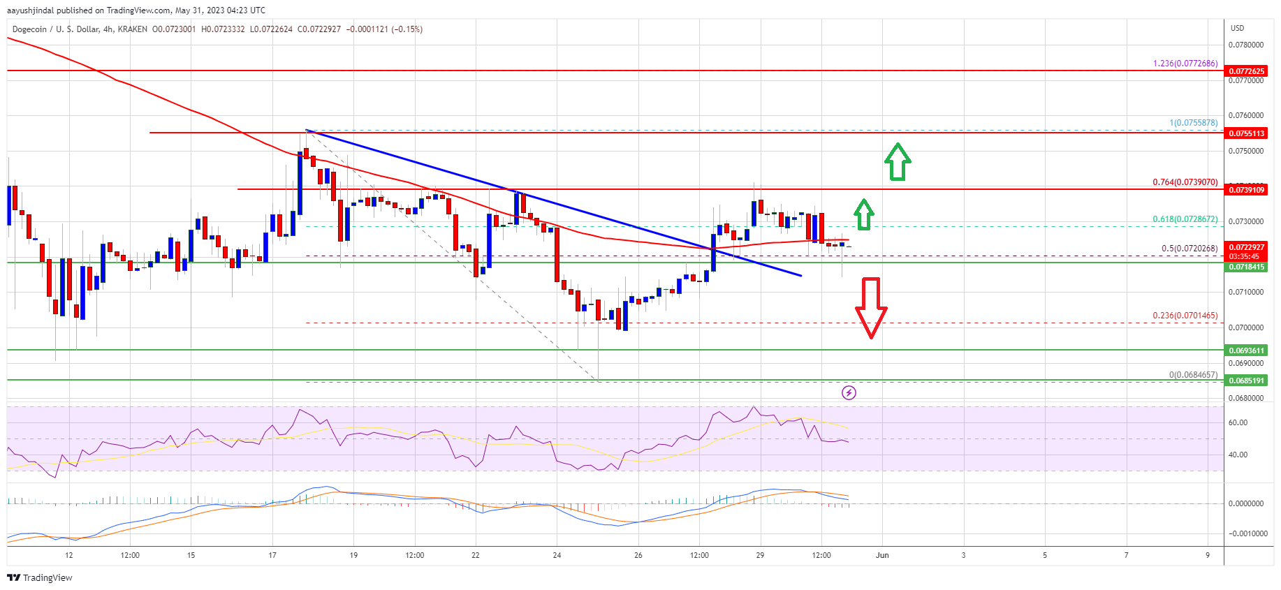 Dogecoin Price Prediction as DOGE Blasts Up 5% After $800 Million