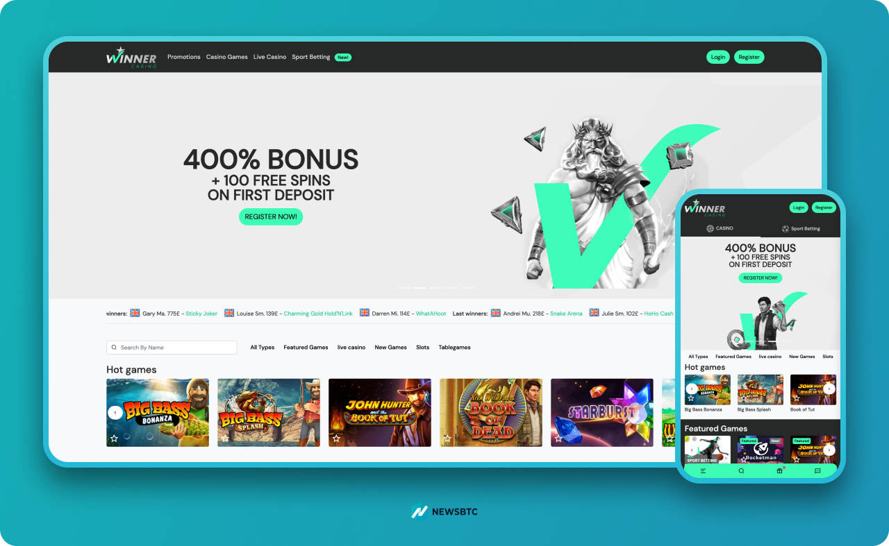 Winner Online Casino Site