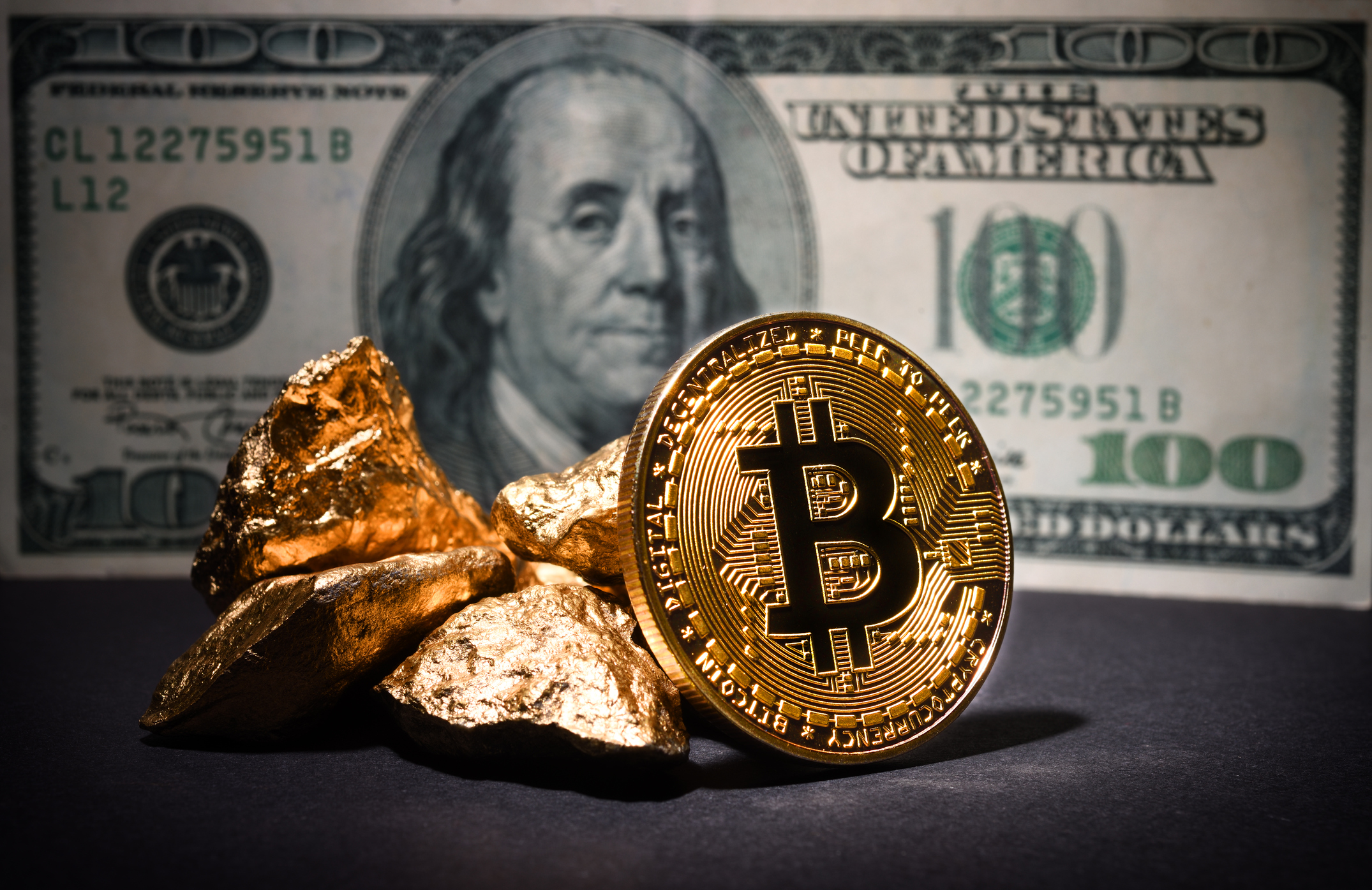 Bitcoin and DXY compete for global financial dominance