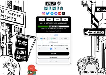 Wall Street Memes Presale Continues to Draw Massive Traffic, Despite the Broader Market Downturn
