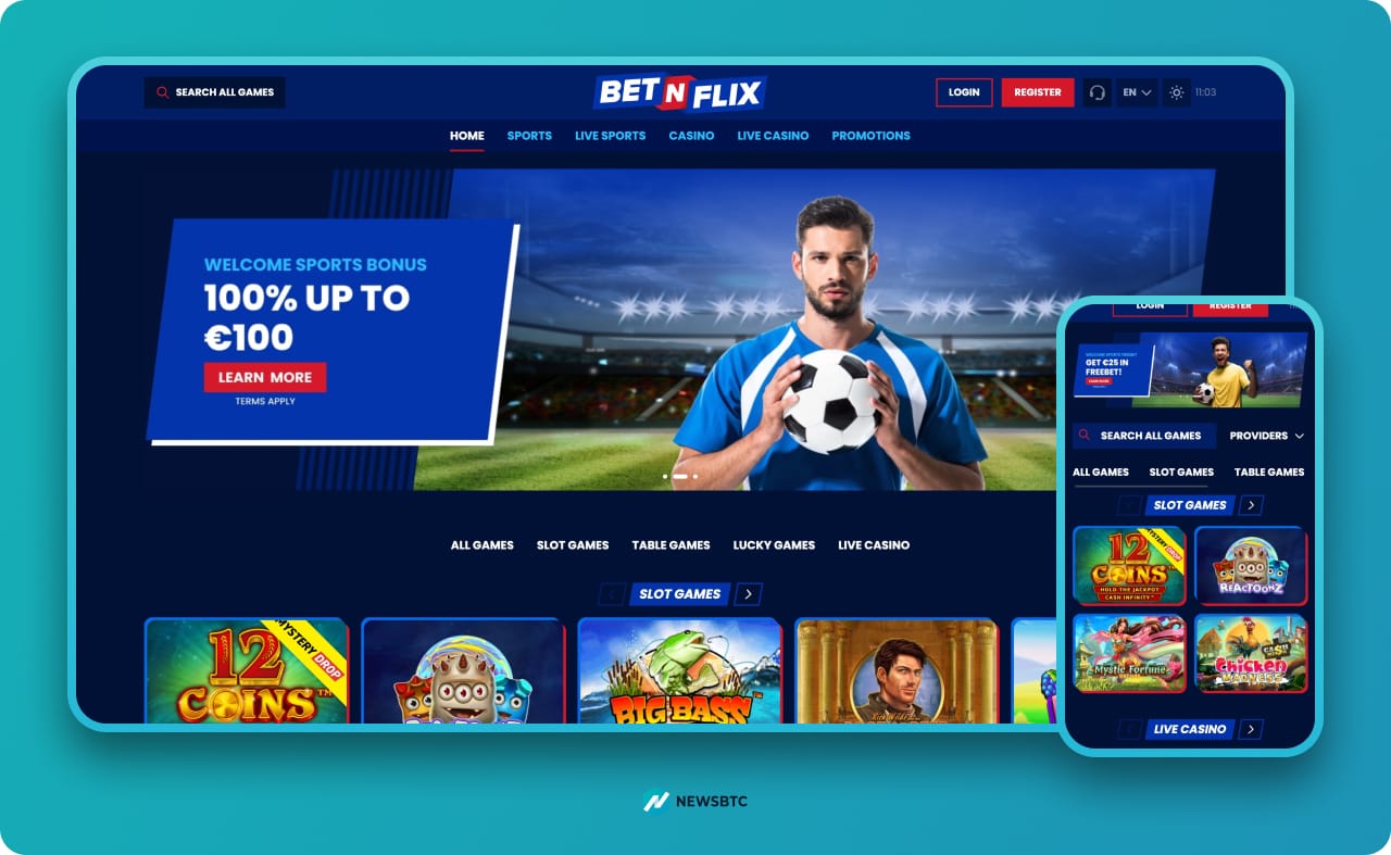 Btnflix casino och betting med skattefria vinster