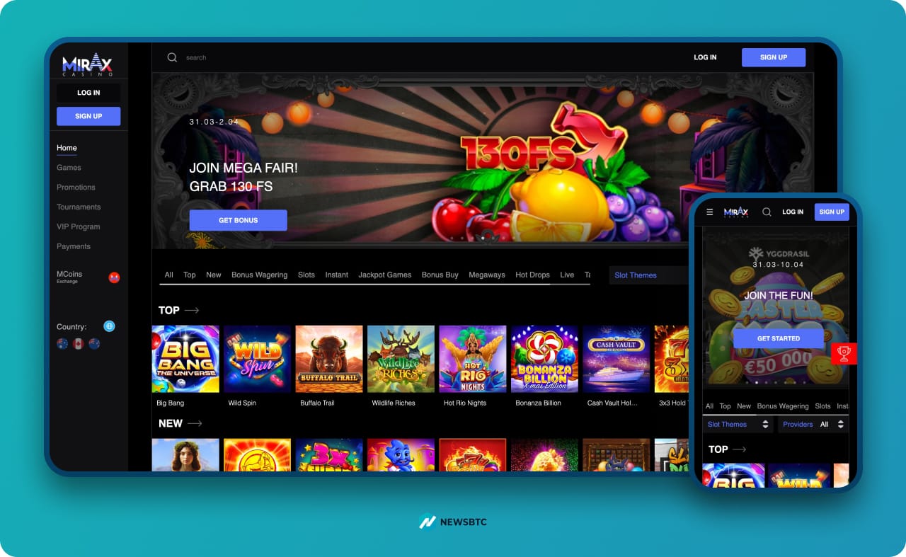 Mirax Crash gambling platform