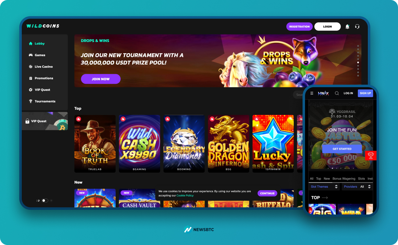 Wildcoins Litecoin gambling site