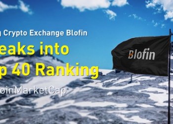 Rising Crypto Exchange Blofin Breaks into Top 40 Ranking on CoinMarketCap