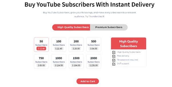 5 Best sites to Buy  Subscribers Cheap (Real Subs)