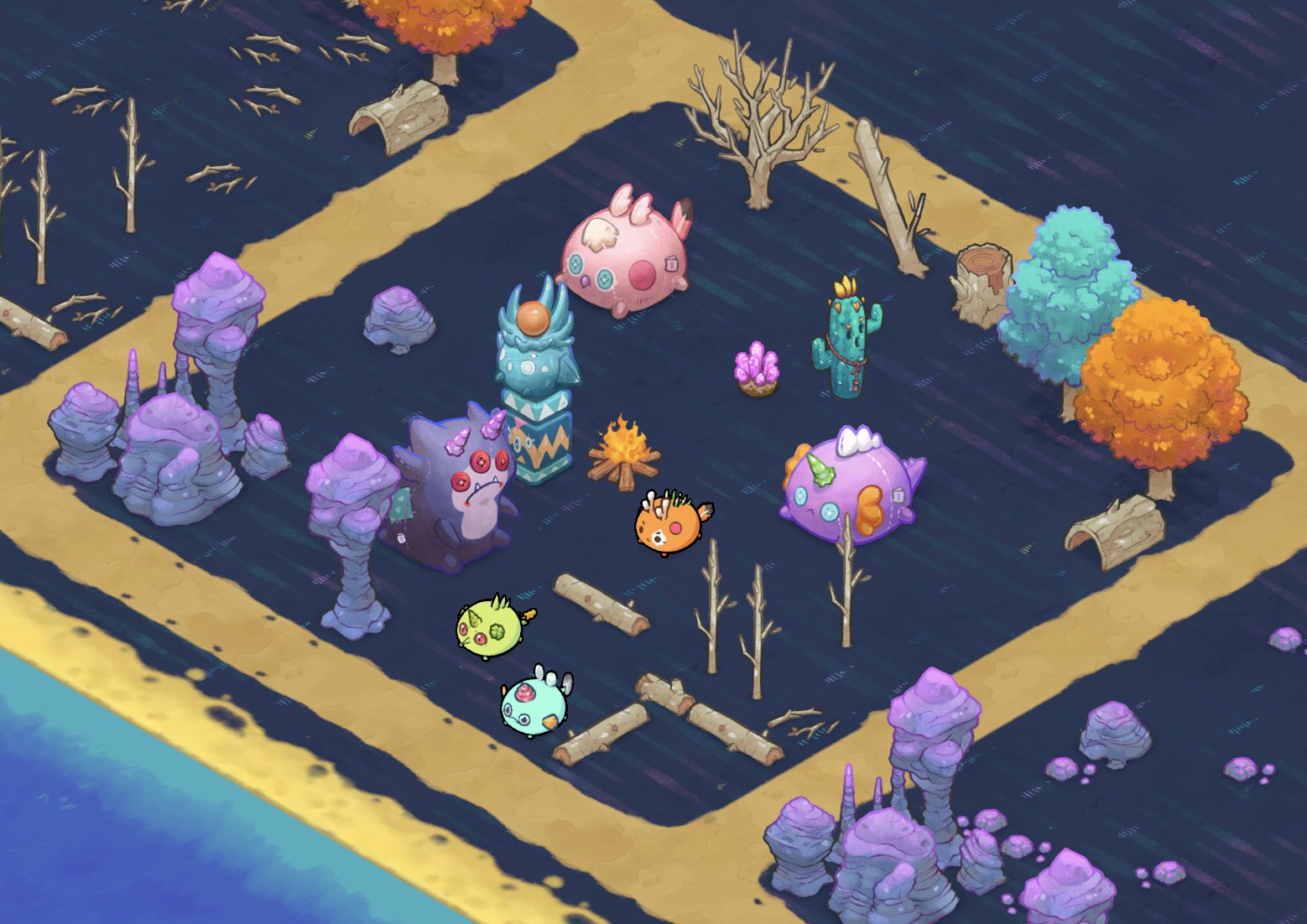 Metaverse land: genesis plot by Axie Infinity