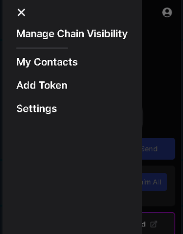 Chain visibility