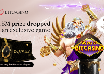 Bitcasino.io Player Strikes Gold Twice, Securing $4.5M in Winnings