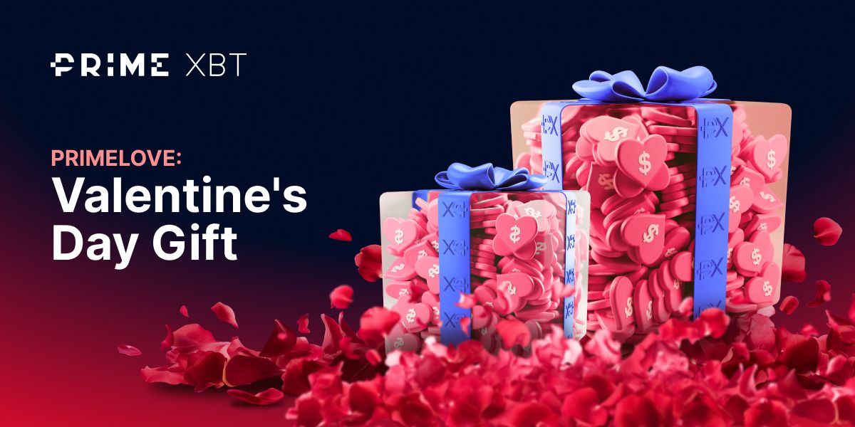 Win over Crypto markets with PrimeXBT’s Valentine’s Day bonus