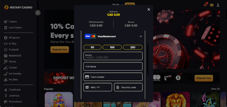 inclave casino online