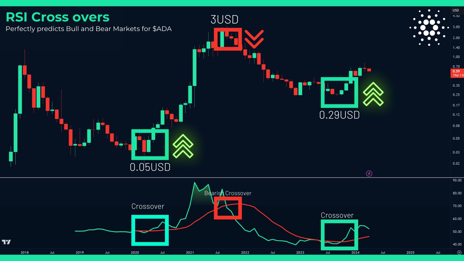 Cardano terms  analysis