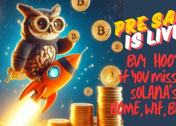 Missed out on Solana’s $BONK, $BOME, $WIF, and $DONK? Don’t Miss out on $HOOT