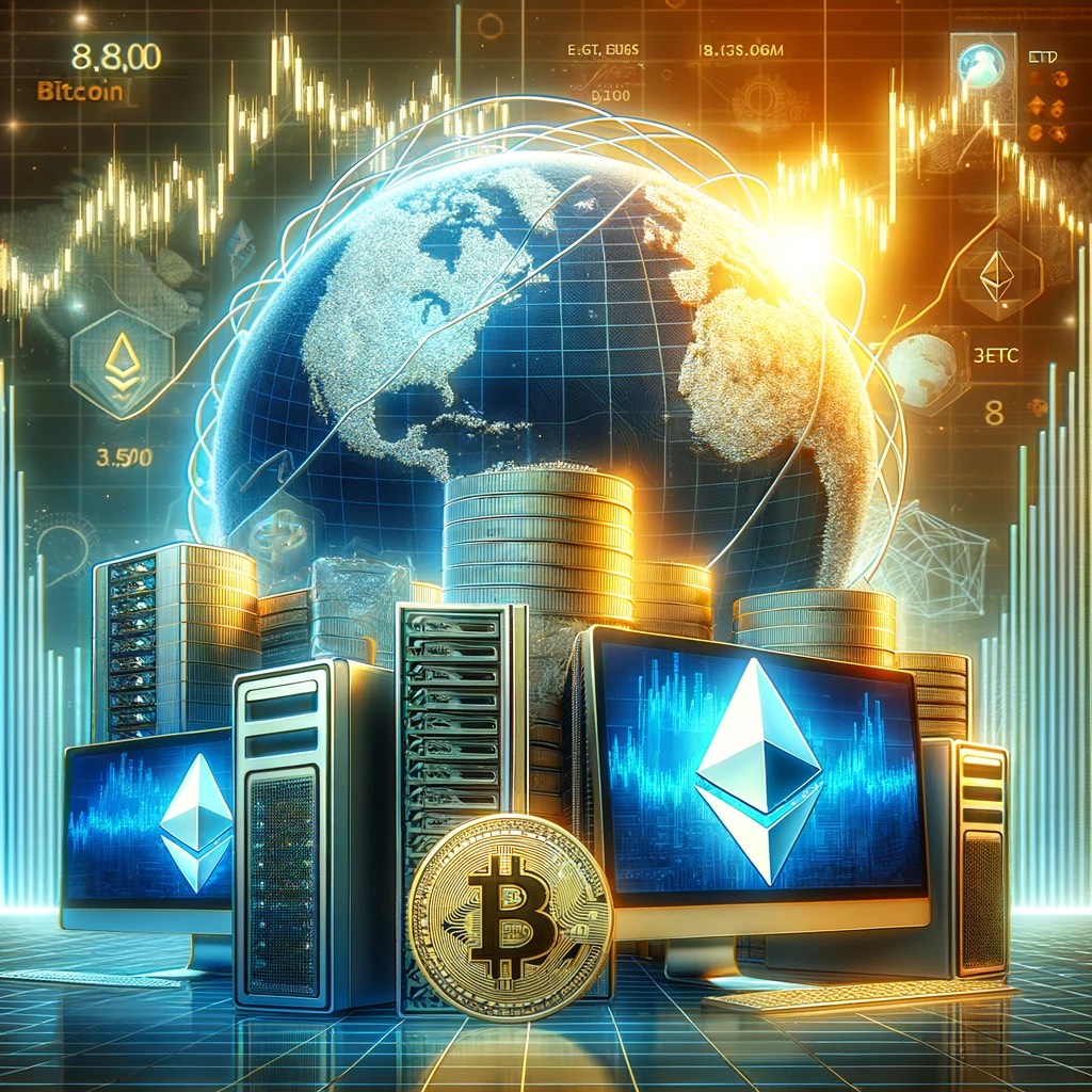 Bitcoin’s Network Strengthens: Mining Difficulty And Hash Rate Spike Amid ETH ETF Buzz