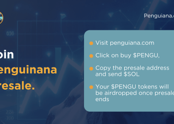 Solana Memecoin Penguiana’s Presale Fills 40% Of Its Target,  Potential Surge Post-Raydium Listing & Set To Overthrow Slothana?