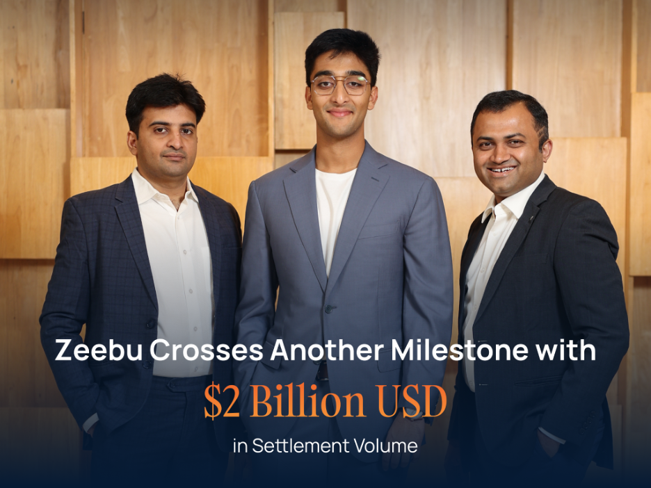 Zeebu's Growth Continues to Impress as Total Settlement Volume Tops $2 Billion - Vimarsana News