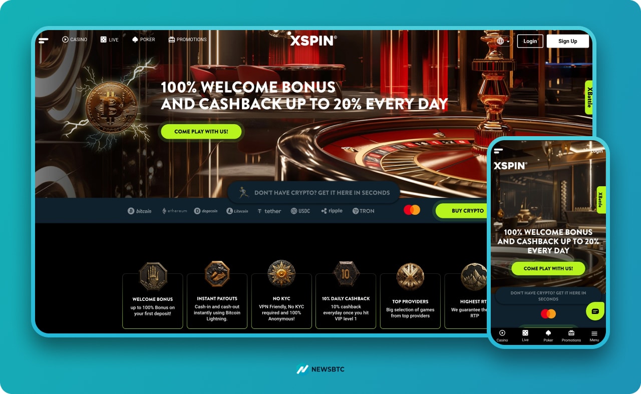 Xspin Ethereum Casino