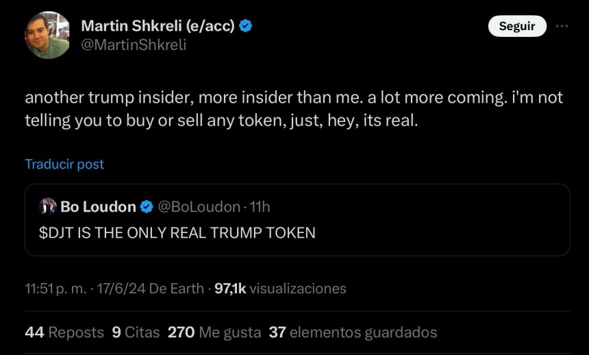 Trump-Impressed Memecoins Crash 30% After ‘Trump Coin’ Rumors